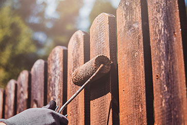 wooden fence-golden rule carpentry